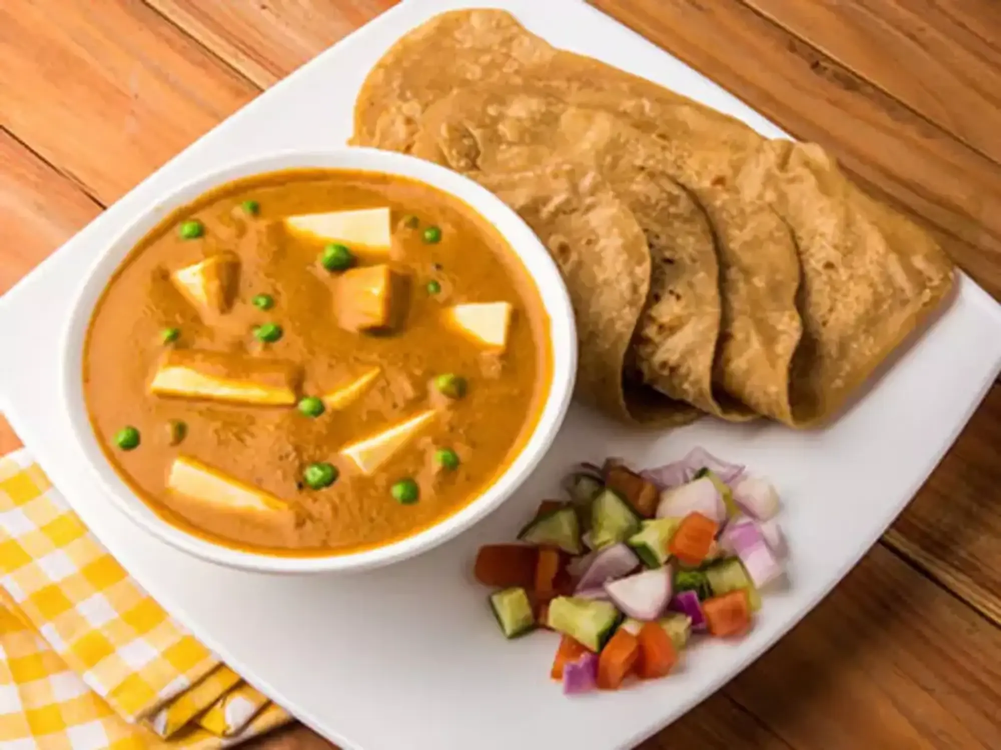 Chapati Paneer Curry