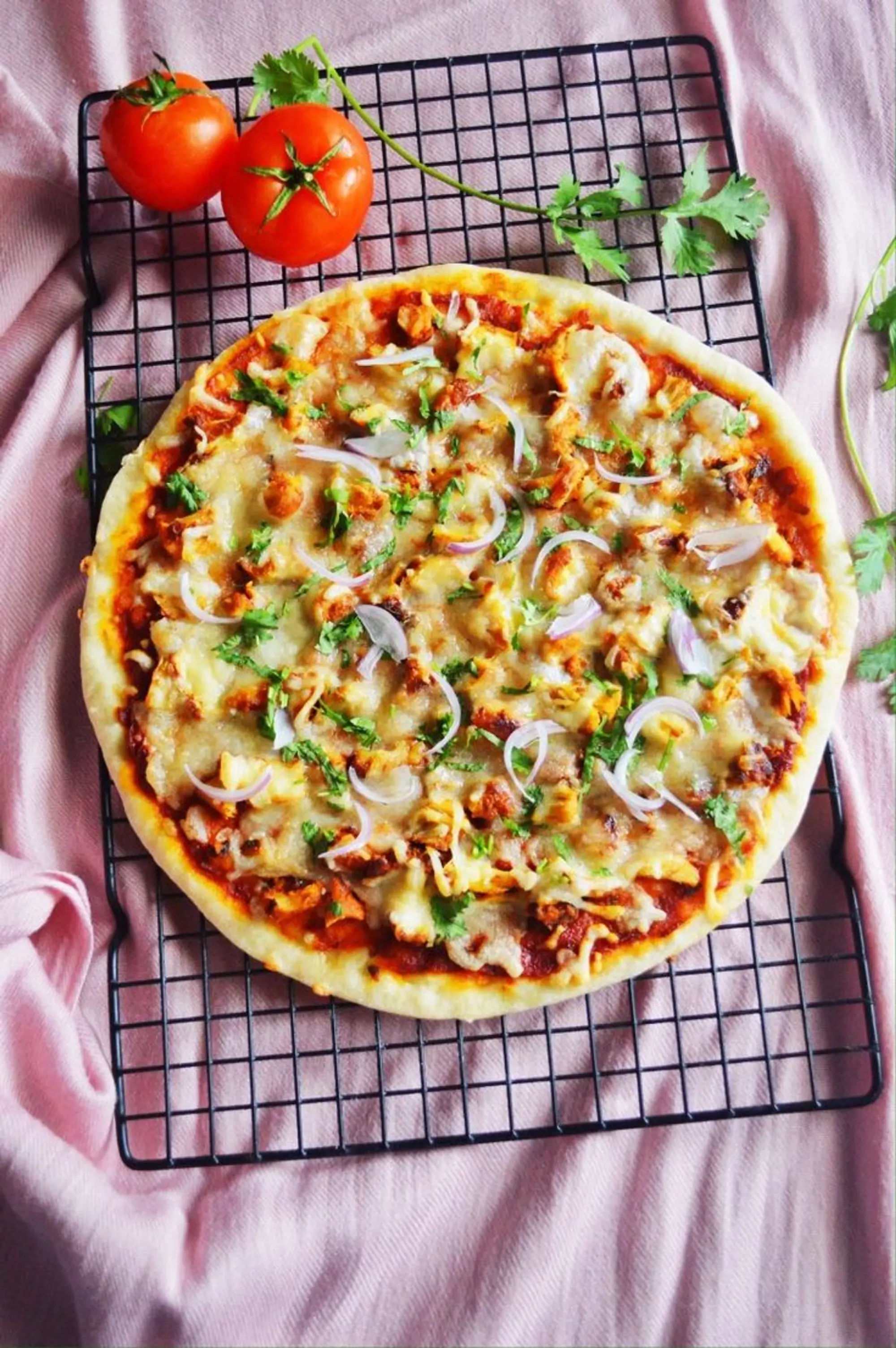 Chicken Tikka Pizza