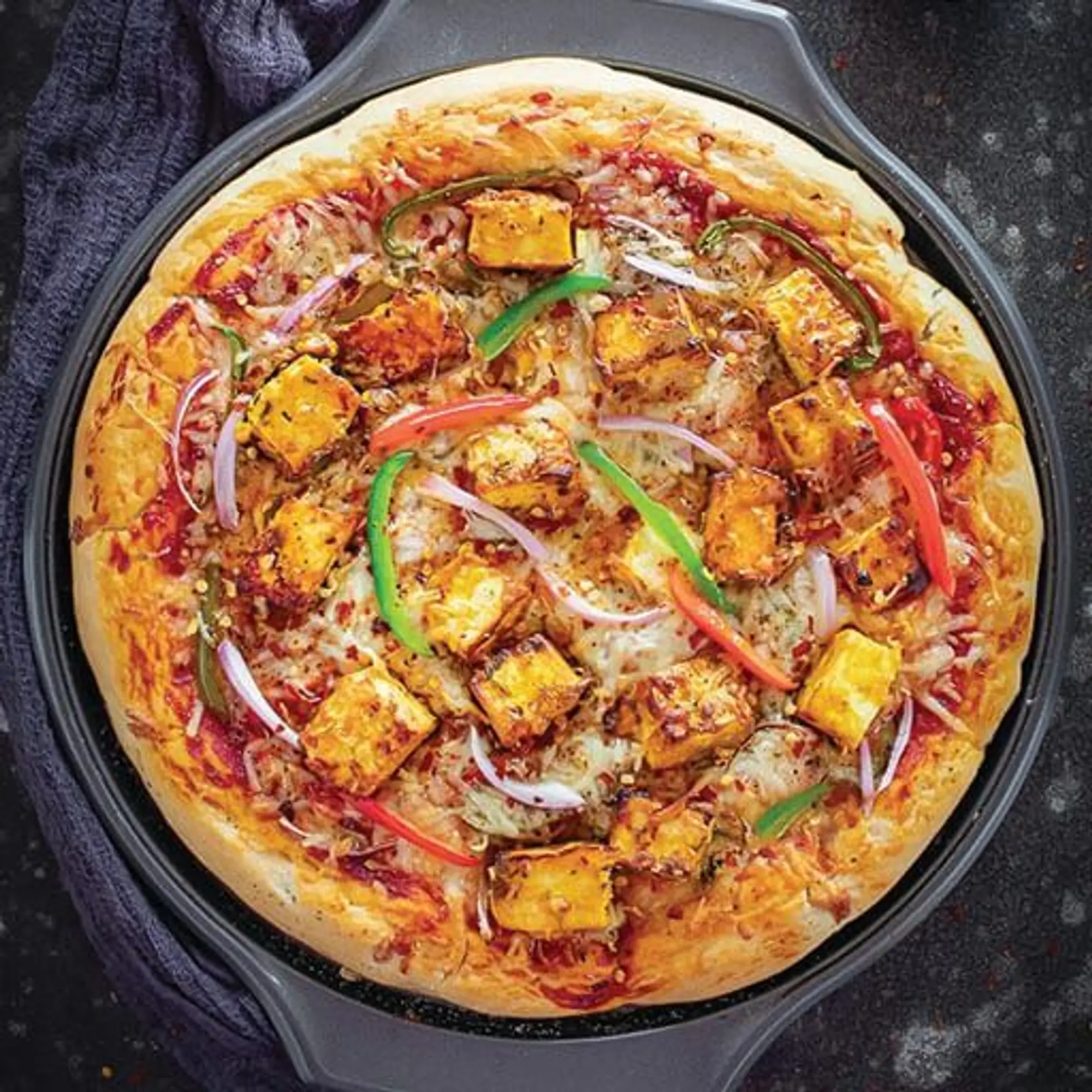Paneer Tikka Pizza