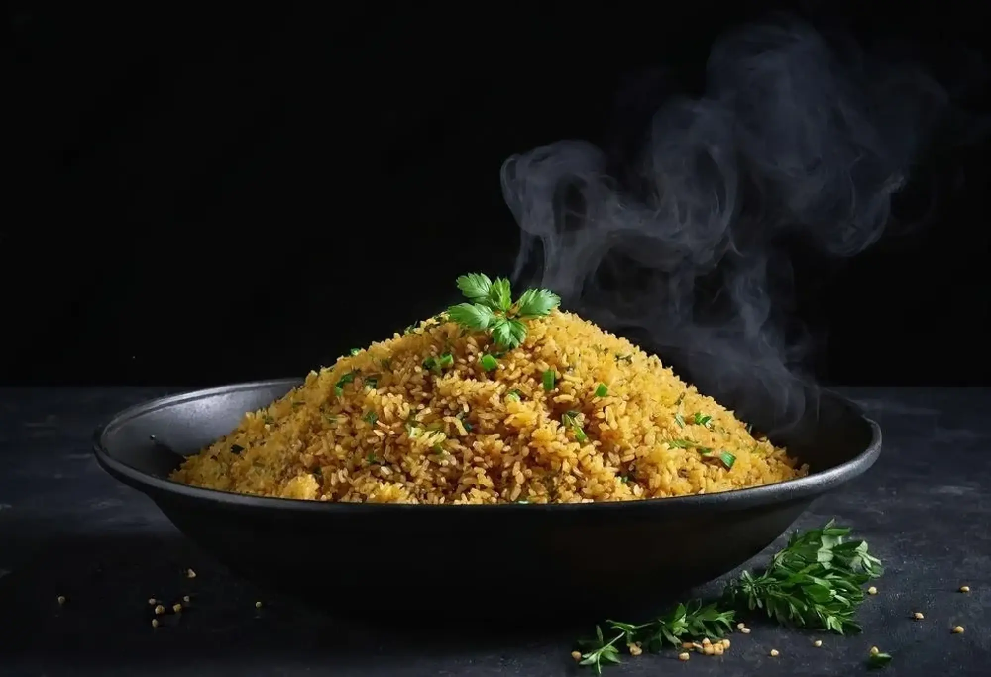 Rice bath
